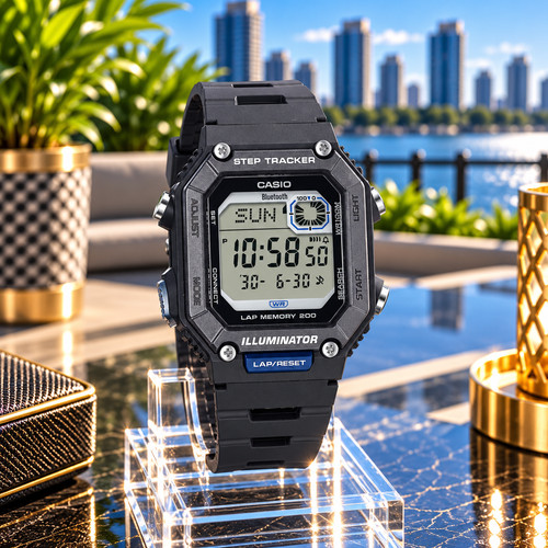 Orologio casio b1000 1avdf - casio, ws-b1000-1avdf